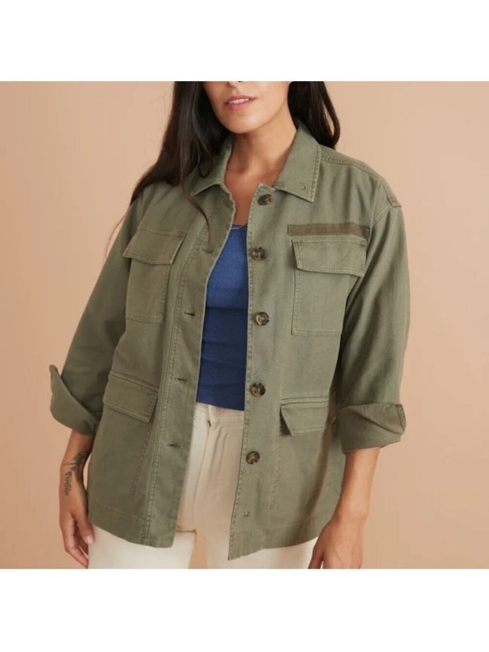 MARINE layer Zito Chore Coat in Olive